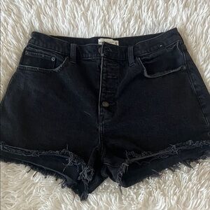 Abercrombie & Fitch High Rise Mom Short Curve Love